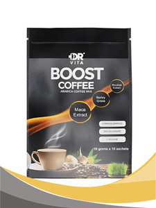 4+1 FREE PROMO= DR. VITA BOOST COFFEE (Arabica Coffee Mix)- Energy Booster Coffee